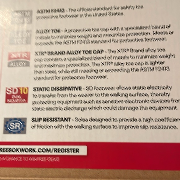 NWT Reebok Sublime Cushion Work Athletic Work Shoe - Picture 6 of 6